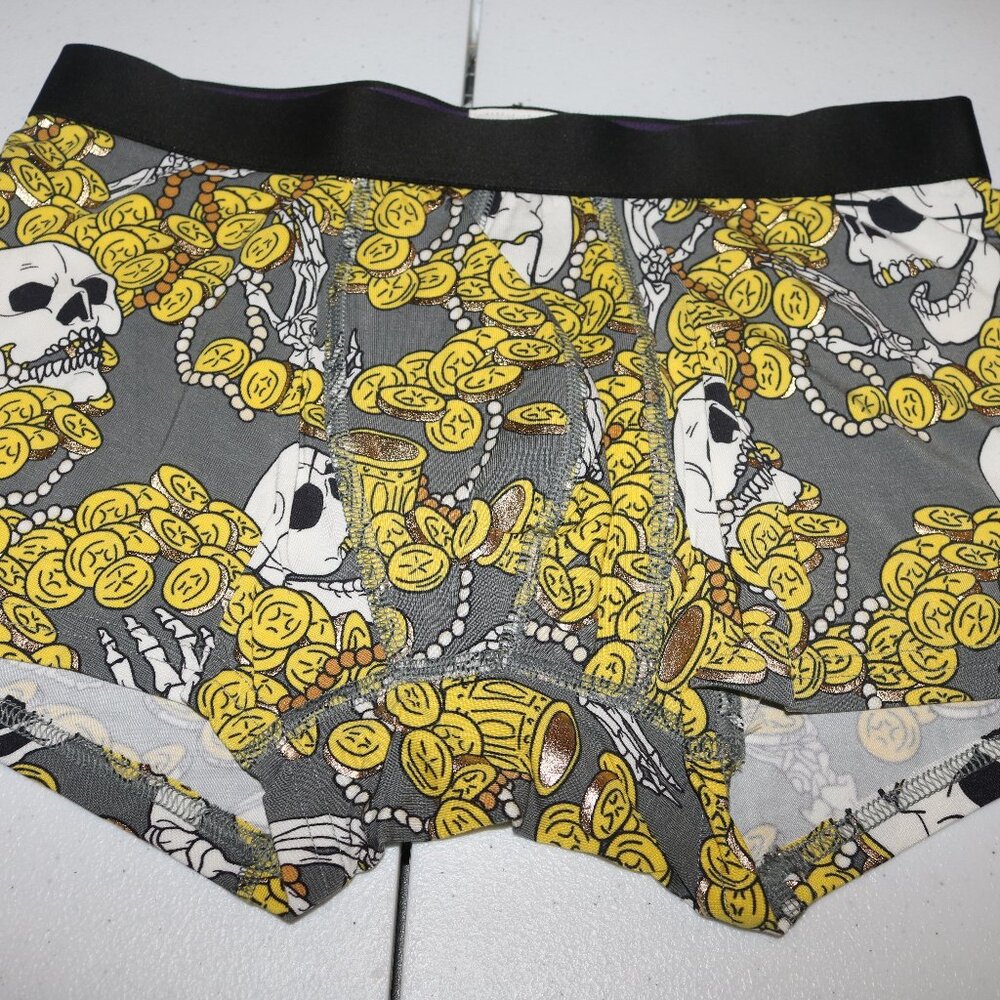 MeUndies Pirates Booty men's Trunks size medium NWOT